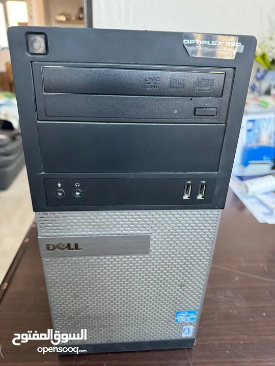 للبيع كمبيوتر مكتبى I3  PCديل Dellمستعمل بحاله ممتازة