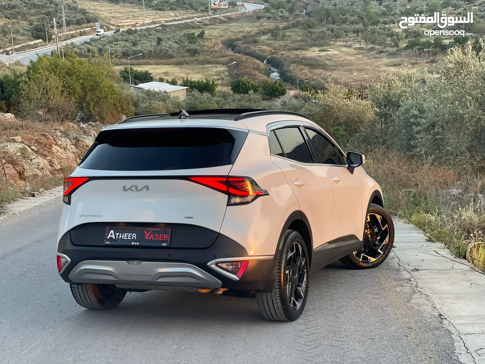 كيا سبورتاج هايبرد 2023/22فل الفل الفل عداد قليل اصلي