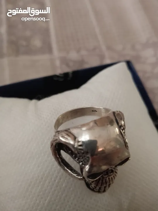 خاتم راس جمجمه فضه