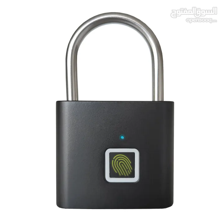 قفل حماية (keyless smart) يفتح القفل عن طريق بصمة الاصبع جودة مميزة و حماية قوية