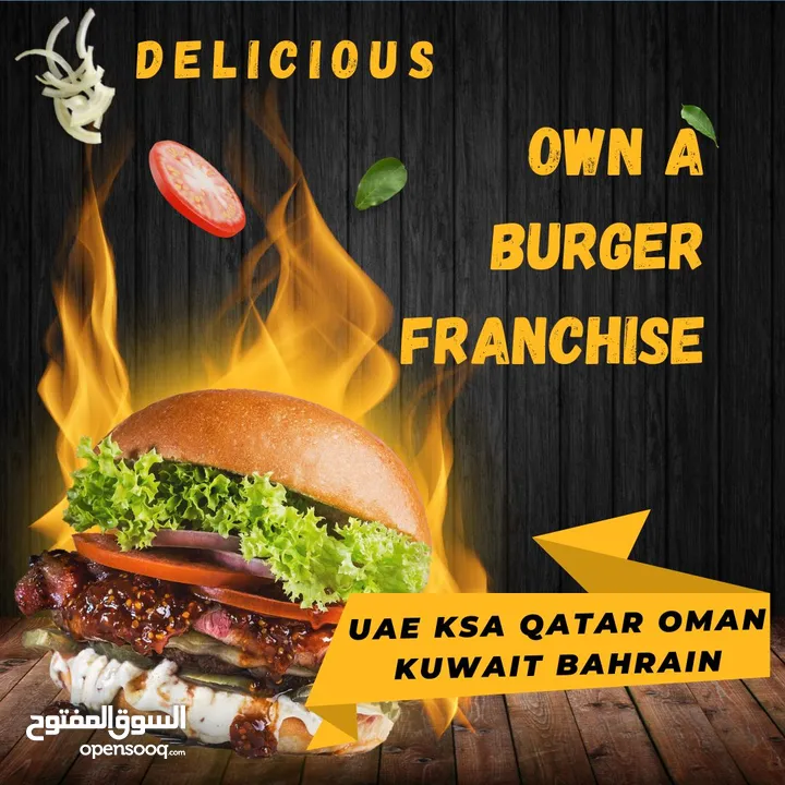 Burger Franchise For Sale