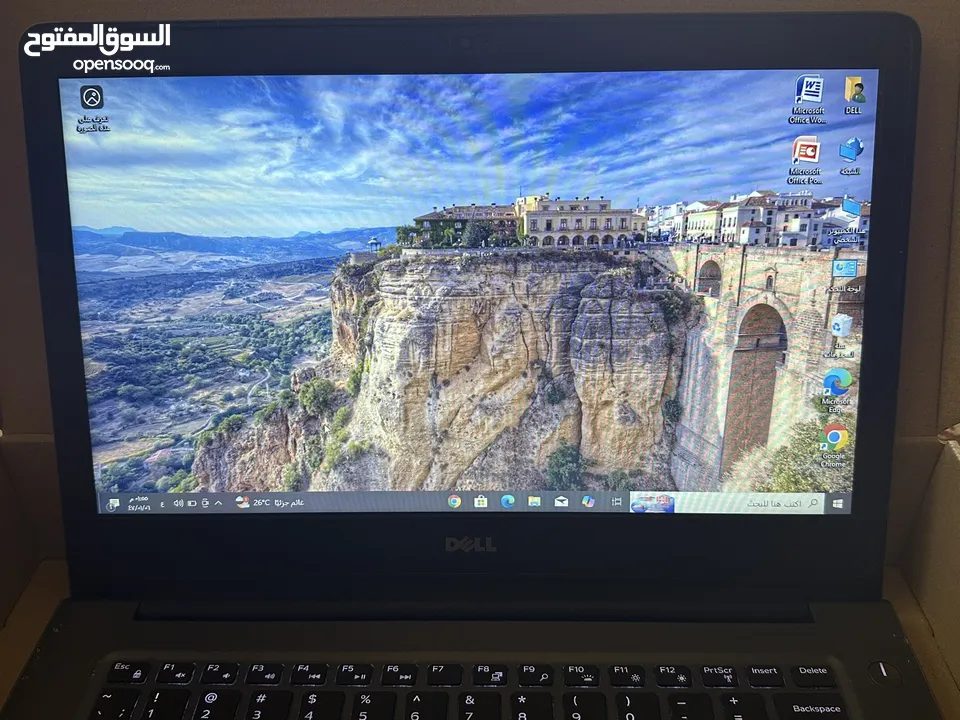 لابتوب dell بزنس i5 جيل سابع كيبورد مضيء سعرر حررق
