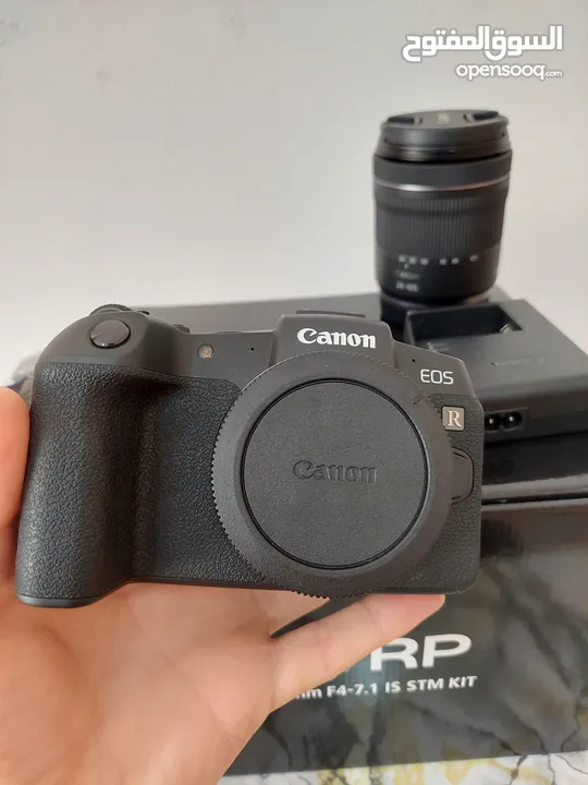 للبيع كاميرا canon Rp +عدسة 105_24  الكاميرا وكالة نظيفة جدا. -عداد الشتر 5k فقط،بجميع اغراضه