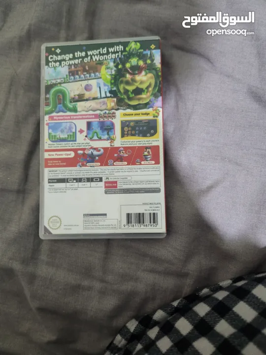 لعبة نينتندو سويتش super Mario Wonderنينتندو سويتش مع كينترولار