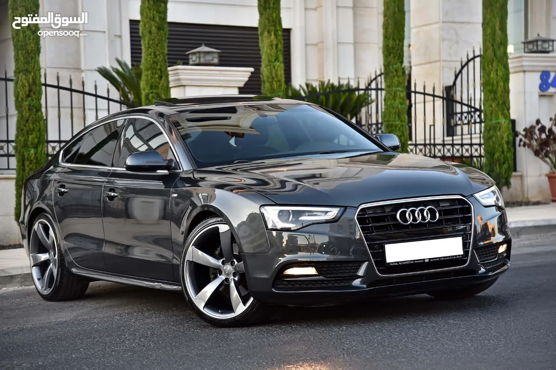 اودي A5 اس لاين سبورت باك كواترو وارد الوكالة 2013 Audi A5 S Line Sportback 45 TFSI Quattro