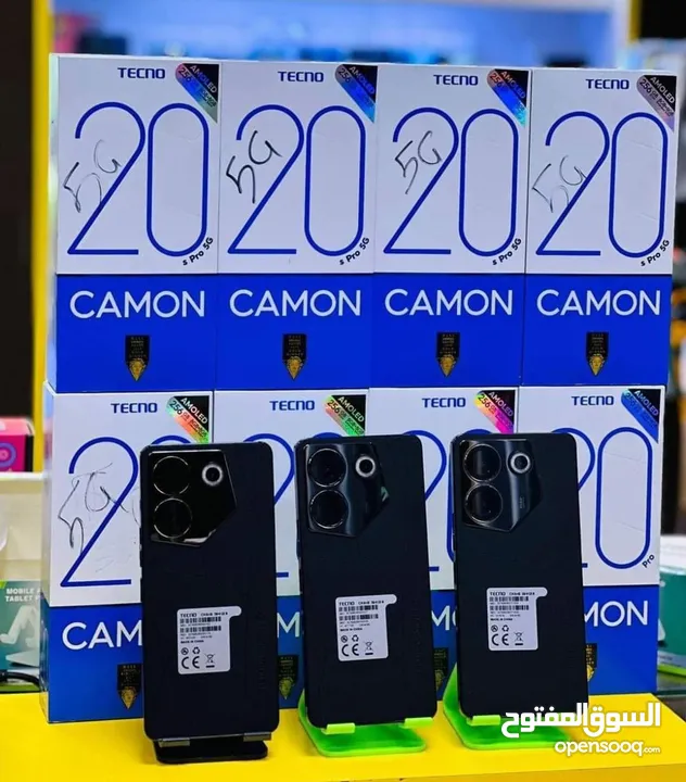 جهاز جديد Kamon 20 pro 5G رام 16 جيجا 256 مكفول سنه متوفر توصيل