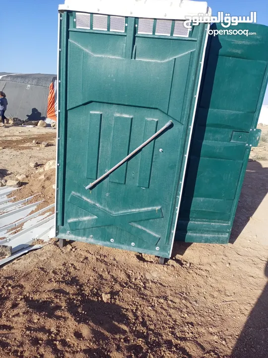 حمام خارجي جديد مكفول جاهز للستخدام