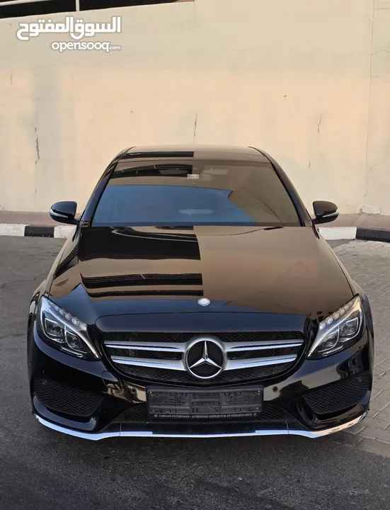 Mercedes-Benz C200 model 2015 gcc full option Original paint