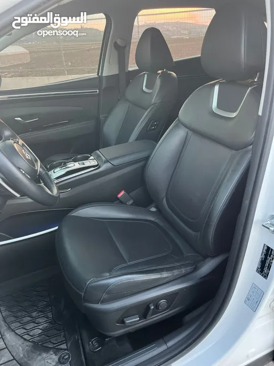 هونداي توسان/2022 فل الفل بدون فتحة سقف  2x4 ///240Hp بنزين + كهرباء  ( Haybrid) 1600cc