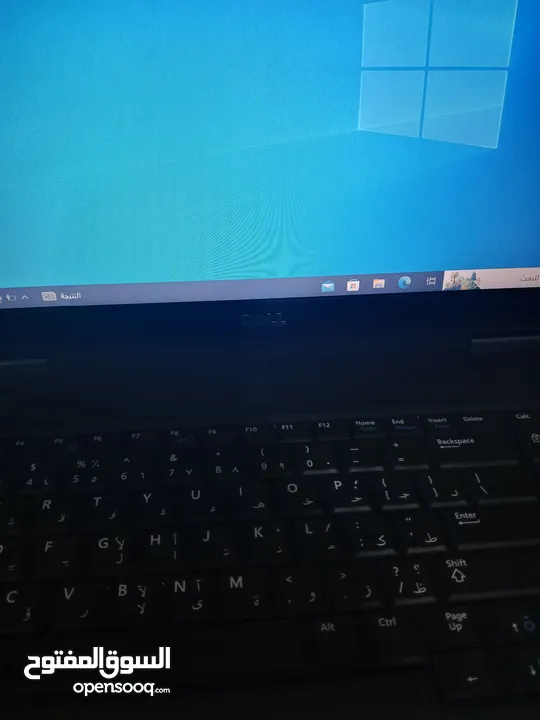 لابتوب ديل core i7 الجيل الرابع الجهاز شغال والفحص الجهاز بده بطارية بس بشتغل والشان عليه .