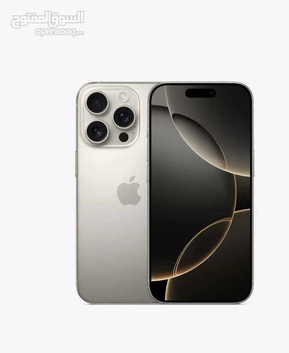 iPhone 16 pro max 6.9′′ 256GB Natural Titanium  new condition one month use battery 100% charged 100