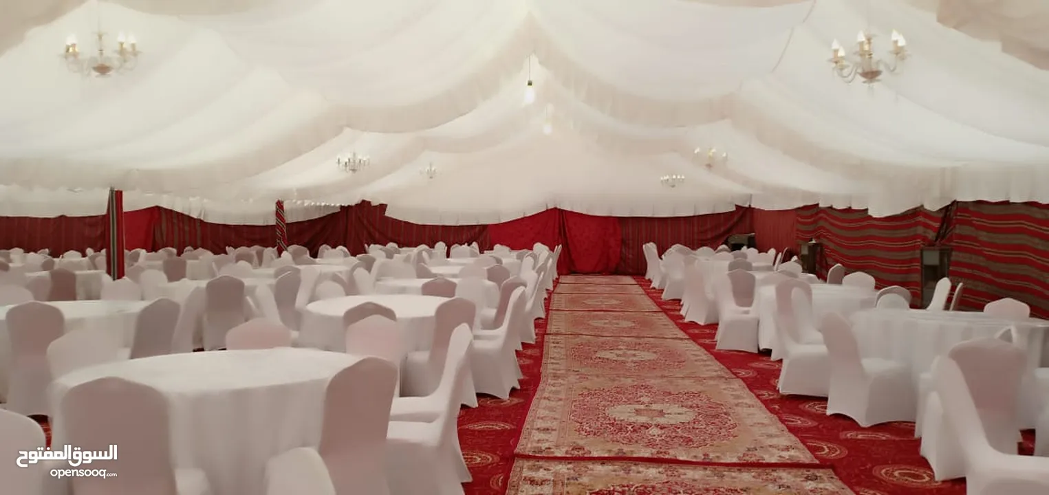 تأجير خيم للتجمعات، الزفاف، العزاء، والأكشاك Tent rental for gathering, wedding, mourning and stalls