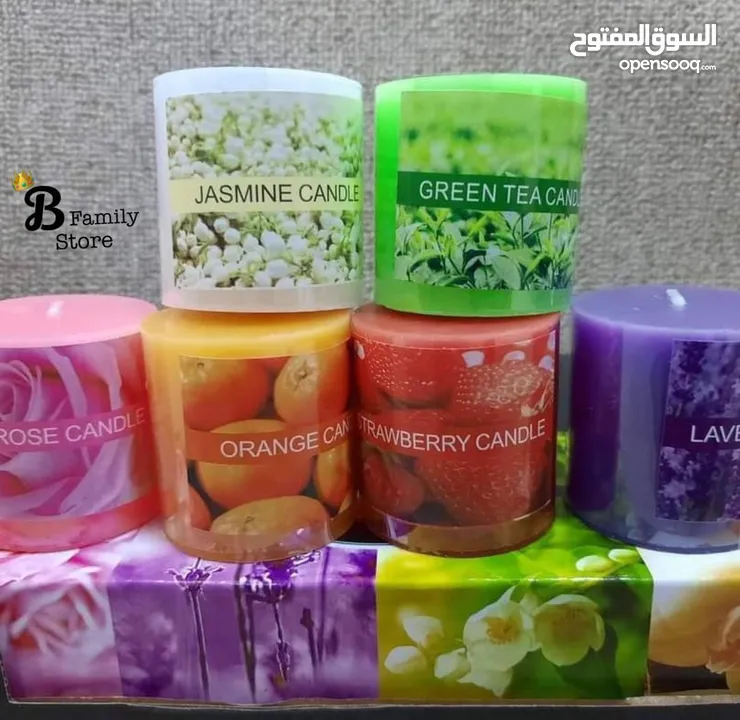 شمع معطر يدوم طويلا