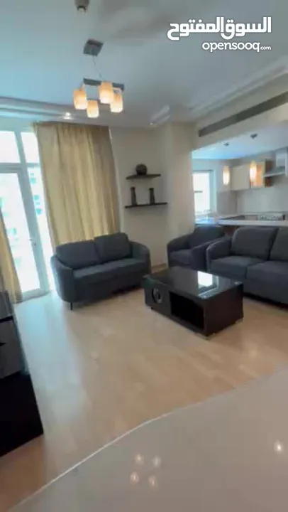 Fully furnished 2 bedroom apartment with sea view at a great location nearby restaurants and cafes