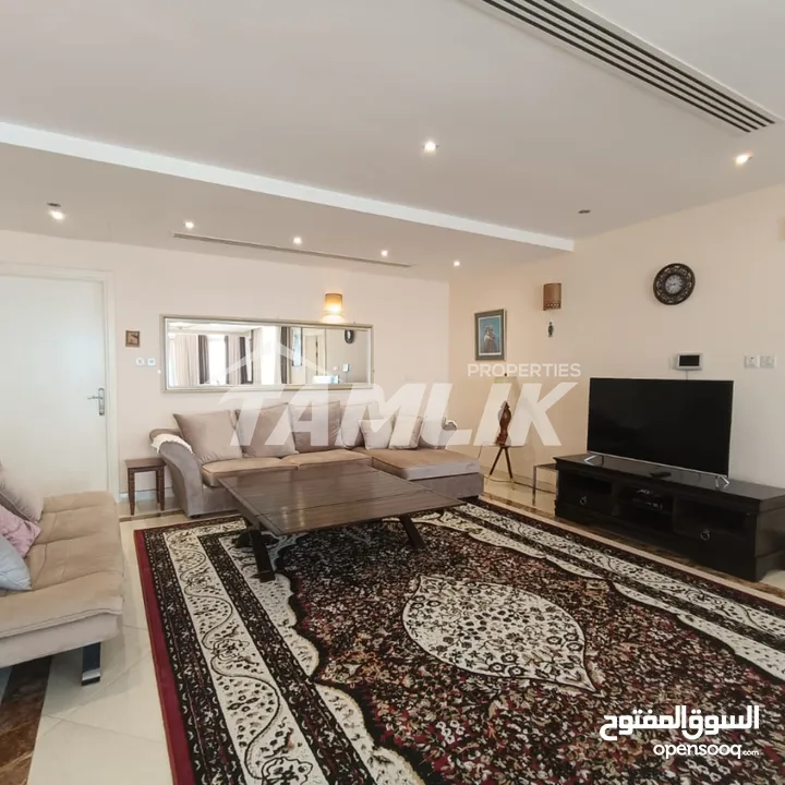 Sea View Furnished Flat for Rent in Al Hail North  REF 854MB