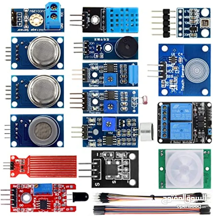 جميع قطع وانواع ال اردوينو  Arduino equipments and parts