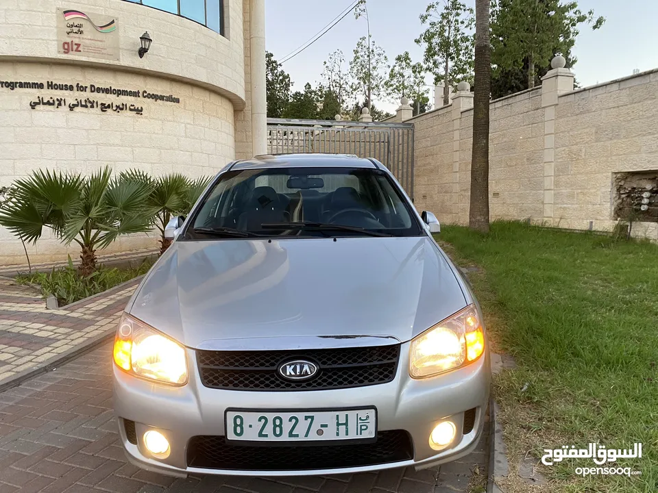 كيا سيراتو 2008 فل اضافات فل اوتماتك  ترخيص وتأمين جديد  السيارة بحالة ممتازة الله يبارك لصاحب ..