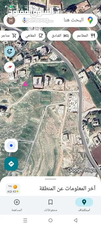 قطعه ارض البريضعه