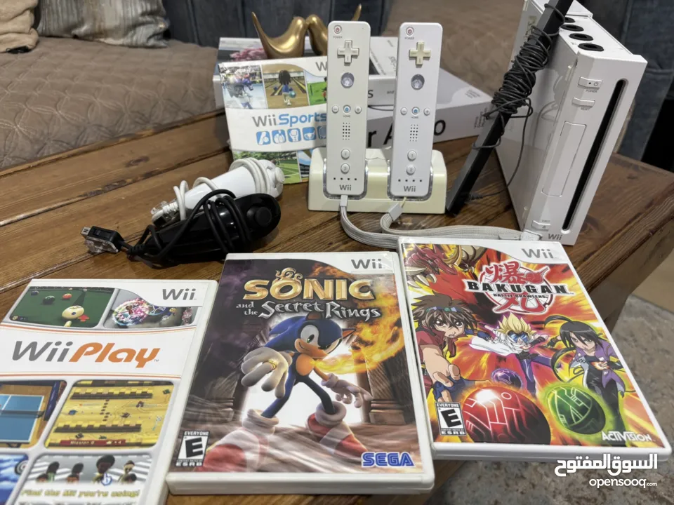 Nintendo wii  كامل مكمل للبيع او البدل