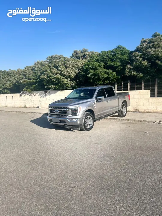 FORD F-150 2021 Lariat  Hybrid POWER-BOOST  فورد f150 بحال الوكاله- بدون الرقم