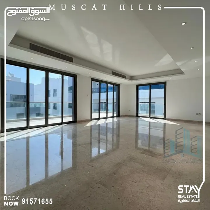 for sale in muscat hills 2 bedrooms apartment at oxygen buildig  4th floor for 135 SQM rented  450 R