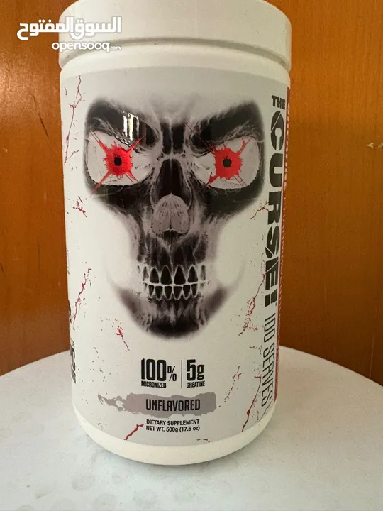 كرياتين مونوهايدرات ماركه عالميه أوزان مختلفه صافي 100% بدون نكهات تاريخ طويل الامد