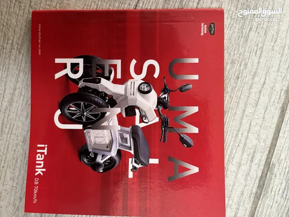 Electric scooter (DOOHAN-iTANK) 3000 watt.(for sale in salt city).السلط