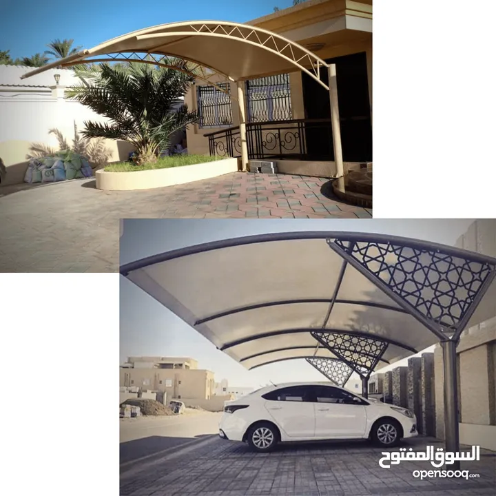 We Specialized in all types of shades, pergolas and aluminium work