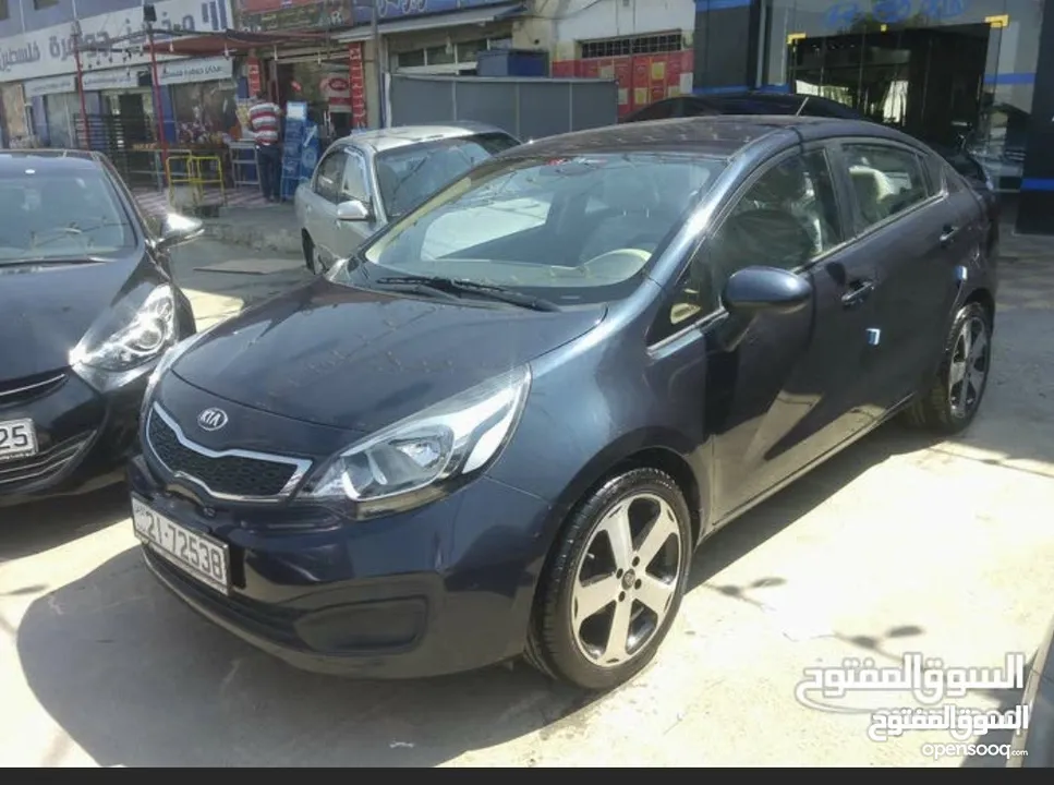 kia rio 2013 كيا ريو 2013