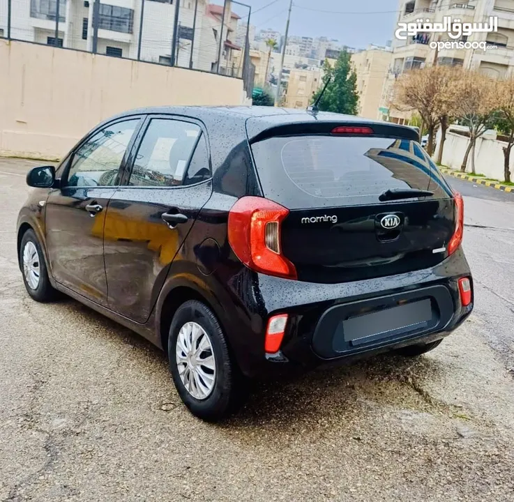 ابتداءا من دفعه اولى 1200 تملك كيا بيكانتو مورننج موديل 2020 لون اسود فحص كامل للبيع كاش او اقساط