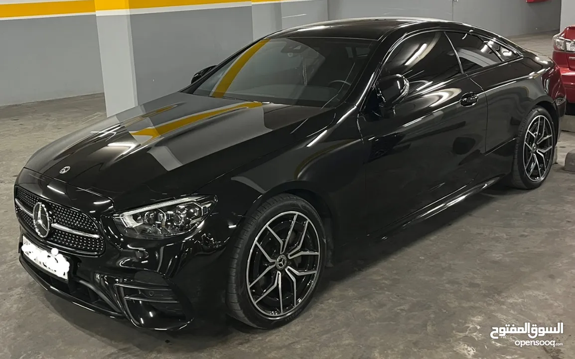 بحال الوكالة A+ عداد 23 الف كم ‏ E200 Coupe Mild Hybrid Night Package ‏AMG KIT داخلي وخارجي