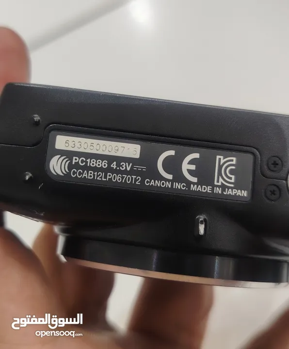 كاميرا كانون ديجيتال  PowerShot SX280 HS بحالة ممتازة مع البطارية والشاحن والجنطة