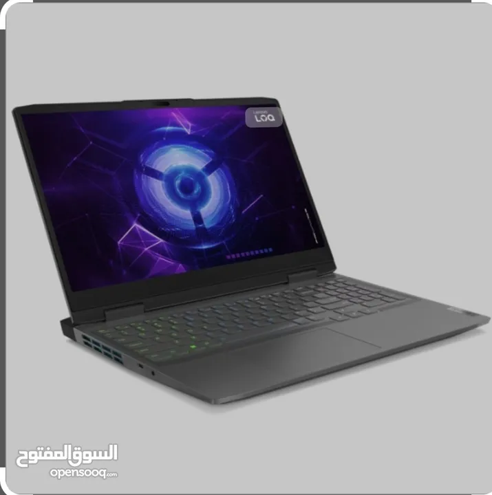 لاب لينوفو لوك جيمنجIntel Core i7-13th-GEN 16GB DDR5 RAM512 GB SSD NVME RTX 4050 6GB 15.6" FHD144Hz
