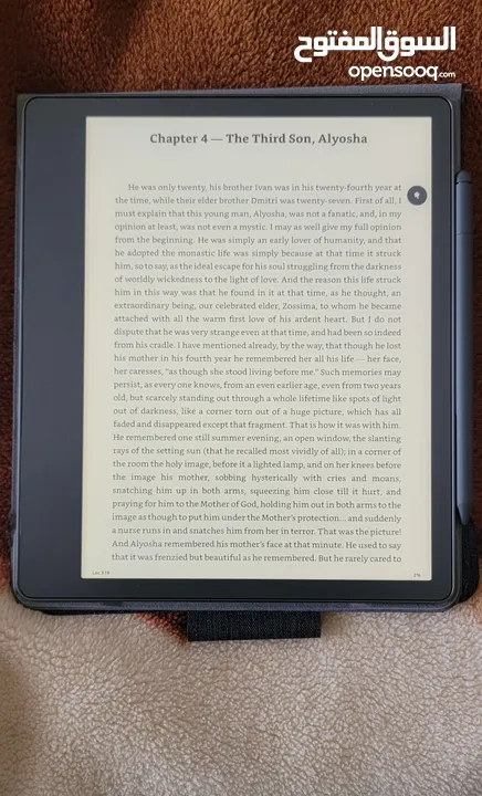 Kindle Scribe 16GB w/ fabric cover كندل سكرايب 16 غ