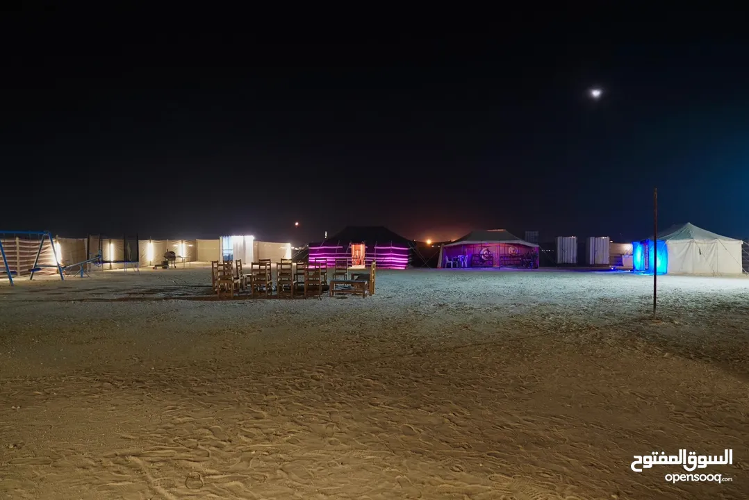 Sakhir desert camp for rent