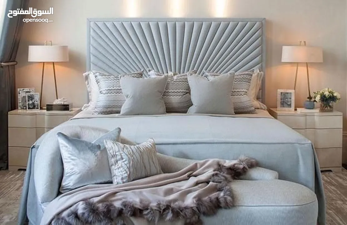 luxury bed velvet fabric