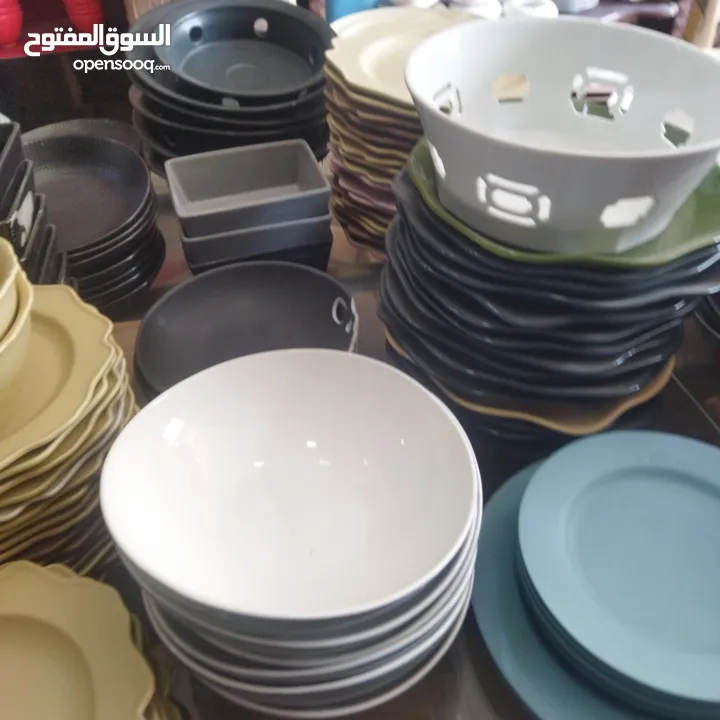 شروة صحون بورسلان للبيع