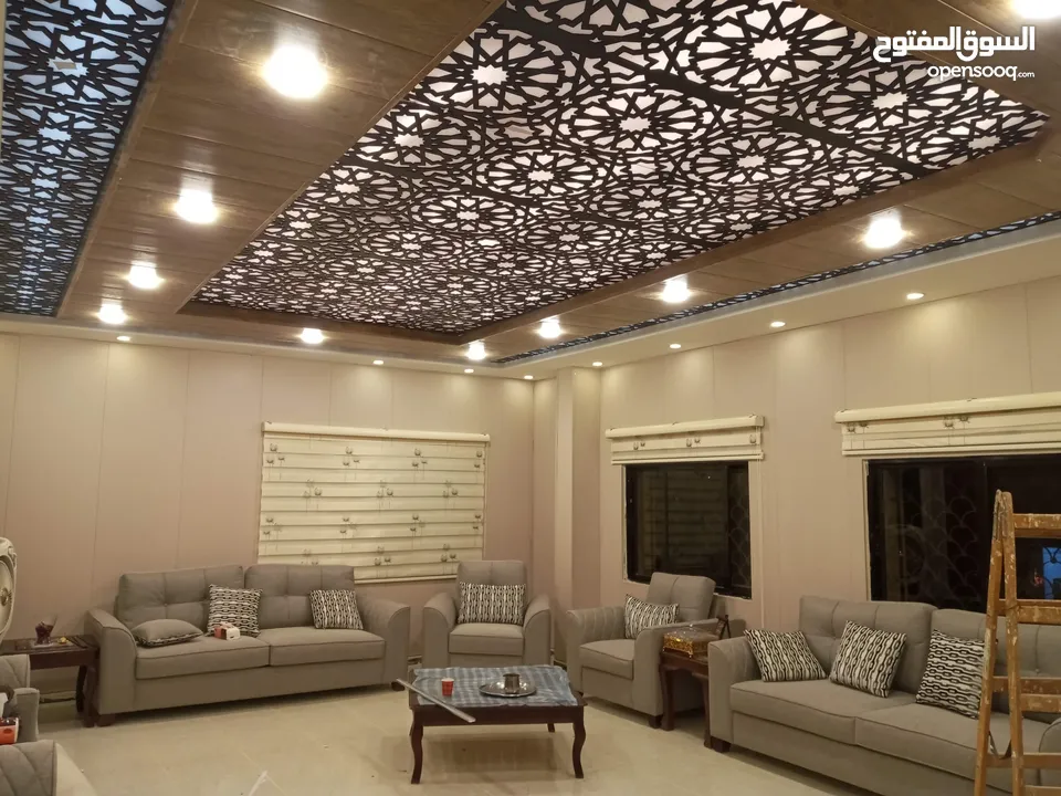 ديكورات جبسومبورد ، وفورسيلنغ ، والواح PVC المقاومة للرطوبة ، ارضيات باركيه خشب ، واجهات ديكورية ،..
