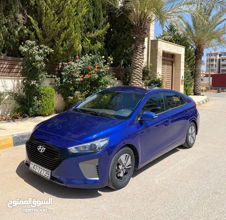 هونداي ايونك لون كحلي مميز فحص 4 جيد بسعر مغري مدبل 2019 قابل للبدل