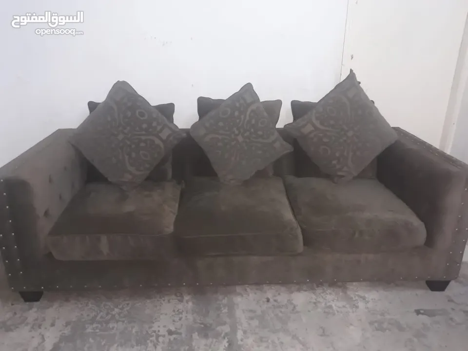 Sofa and stool