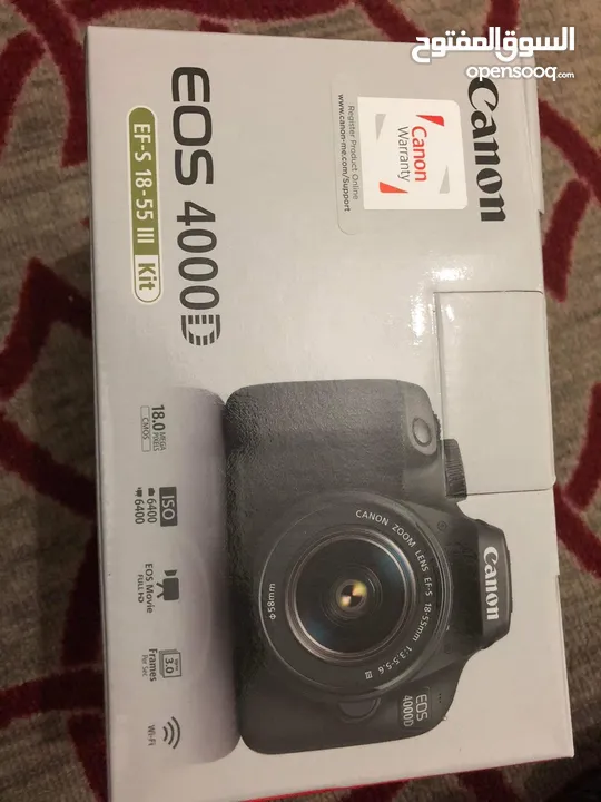 Canon camera 4000 D