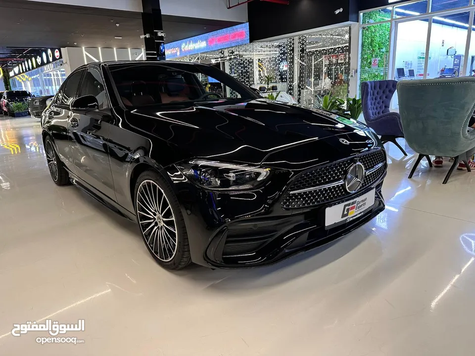 Mercedes-Benz C 200 Premium Plus  2024 GCC 0km Agency Warranty.