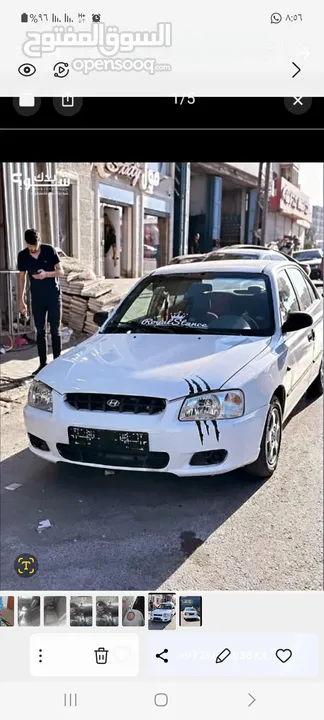 هنداي اكسنت للبيع