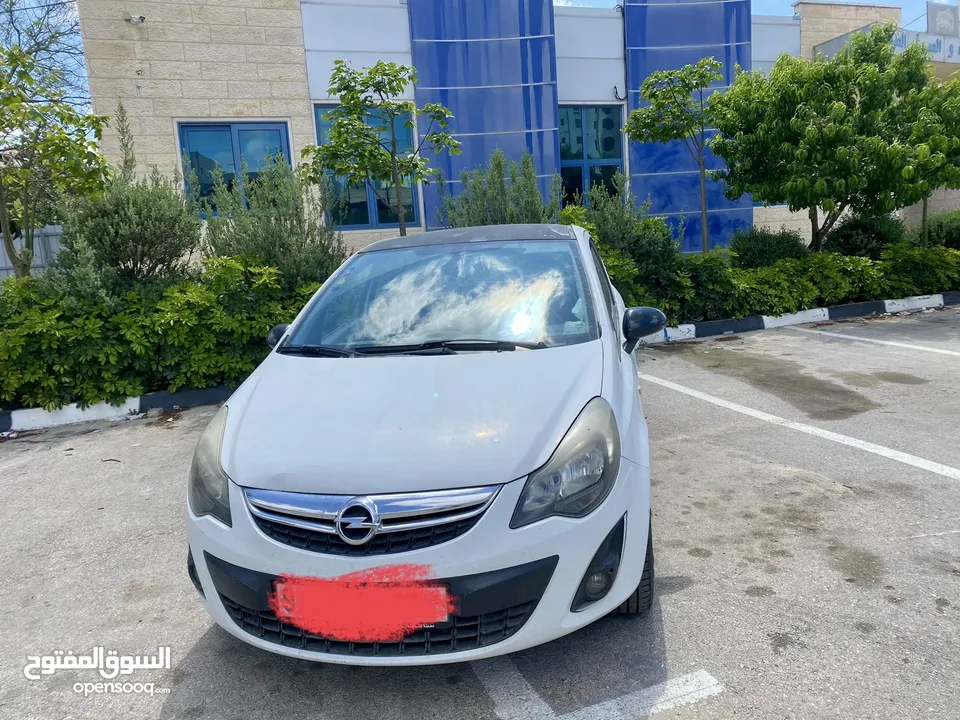 اوبل كورسا 2013 بحالة جيده