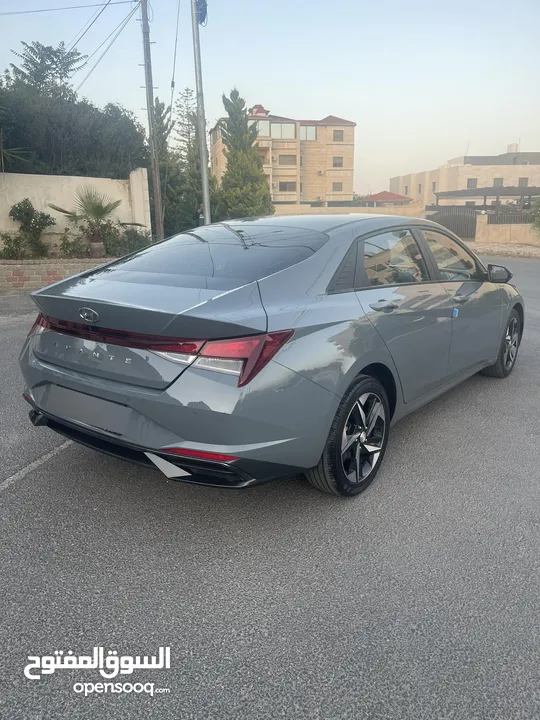 هيونداي افانتي 2021 جمرك جديد فحص كامل 7 جيد  وارد كوريا لم تستخدم في الاردن بحالة الوكالة