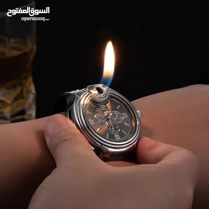 ساعه اتنين في واحد..مع ولعة سجائر