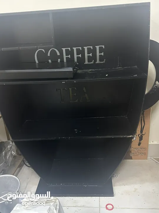 طاولة شاي و كوفي على شكل كوب