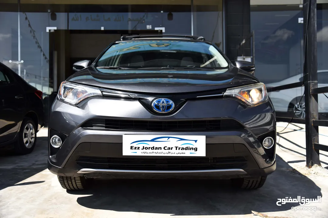 تويوتا راف فور هايبرد بحالة الوكالة فل اضافات Toyota Rav4 XLE Hybrid 2017