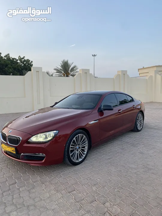 للبيع او البدل BMW 640 i خليجي عمان نسخةM