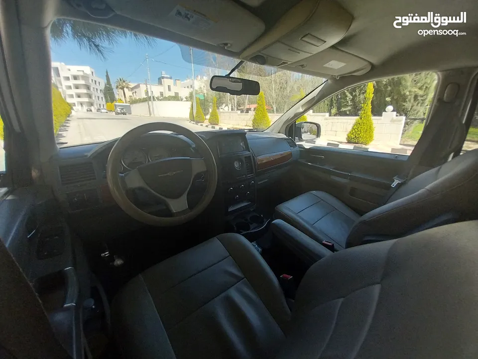 chrysler town 2008 فحص كامل تب نظافة  7مقاعد VIP